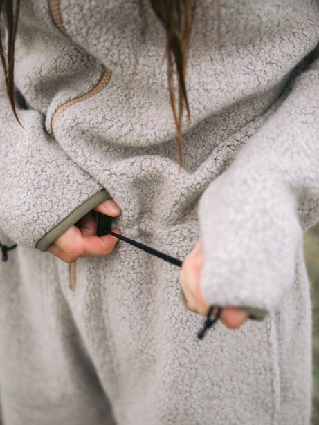 Oatmeal Budock Fleece Jumpsuit Finisterre Stylish