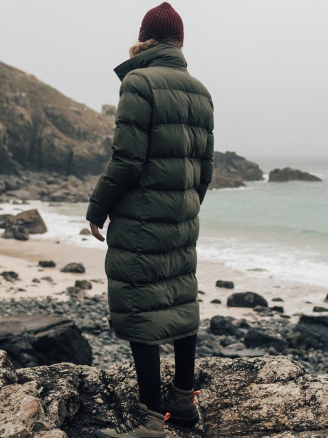 Dark Olive Finisterre Stylish Fourier Insulated Parka