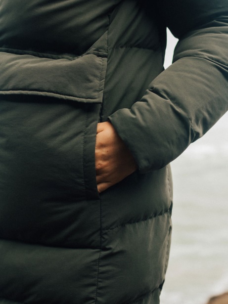 Dark Olive Finisterre Stylish Fourier Insulated Parka