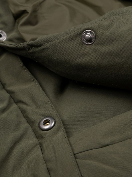 Dark Olive Finisterre Stylish Fourier Insulated Parka