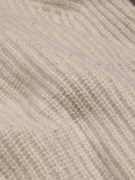 Finisterre Stylish Mora Knit Jumper Ecru