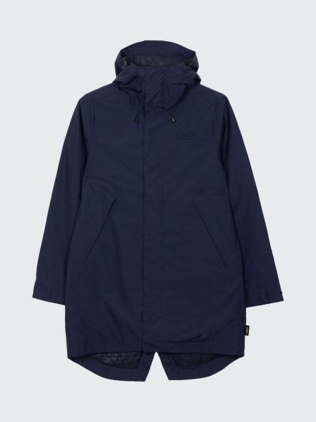Finisterre Stylish Solus Waterproof Parka Jacket Navy