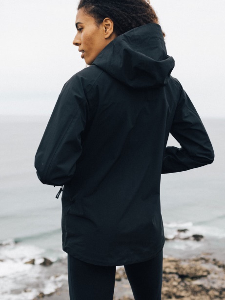 Black Finisterre Stylish Women's Stormbird Waterproof Jacket