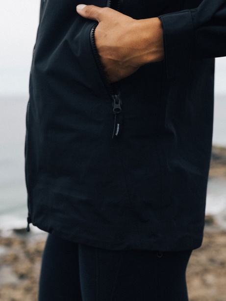 Black Finisterre Stylish Women's Stormbird Waterproof Jacket