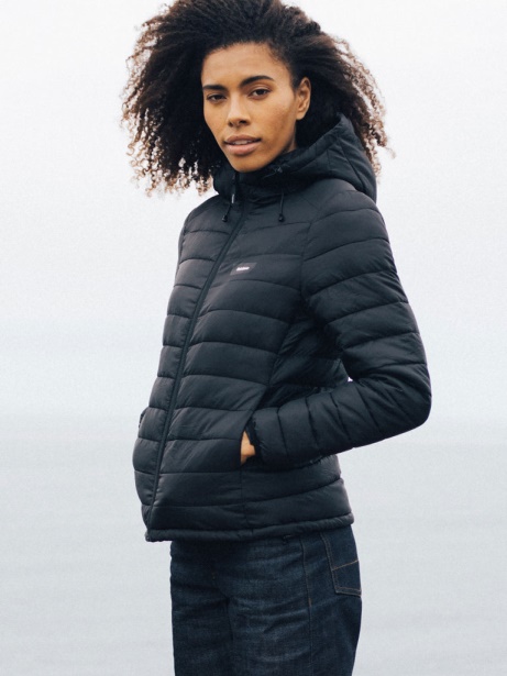 Black Nimbus Insulated Jacket Finisterre Stylish