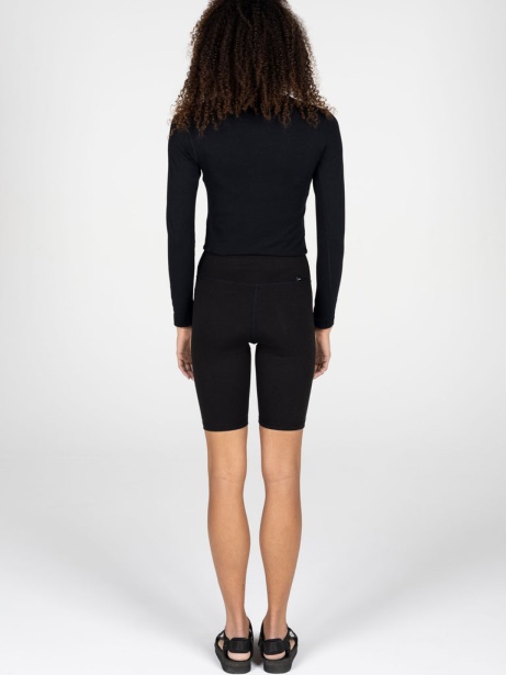 Black Vela Bamboo Long Sleeve Base Layer Finisterre Stylish