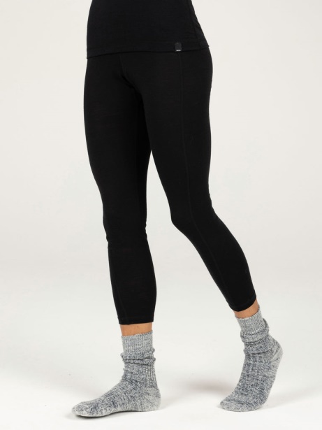 Black Finisterre Stylish Zephyr Merino Wool Leggings