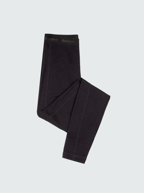 Black Finisterre Stylish Zephyr Merino Wool Leggings