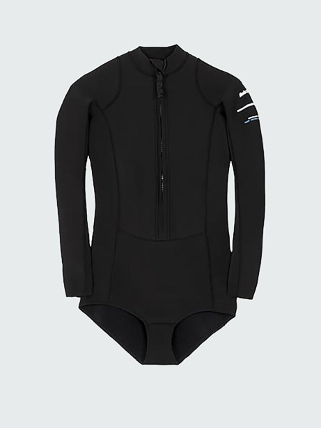 Nieuwland 2e Yulex Long Sleeve Swimsuit Finisterre Stylish Black