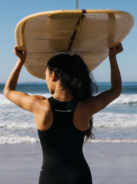 Black Nieuwland 2e Yulex Long Jane Swimsuit Finisterre Stylish