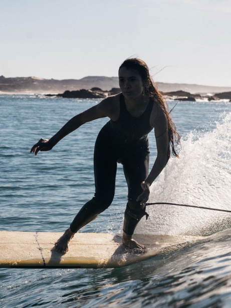 Black Nieuwland 2e Yulex Long Jane Swimsuit Finisterre Stylish