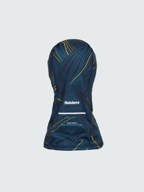 Into The Sea' Hijab Finisterre Stylish Geometric Print